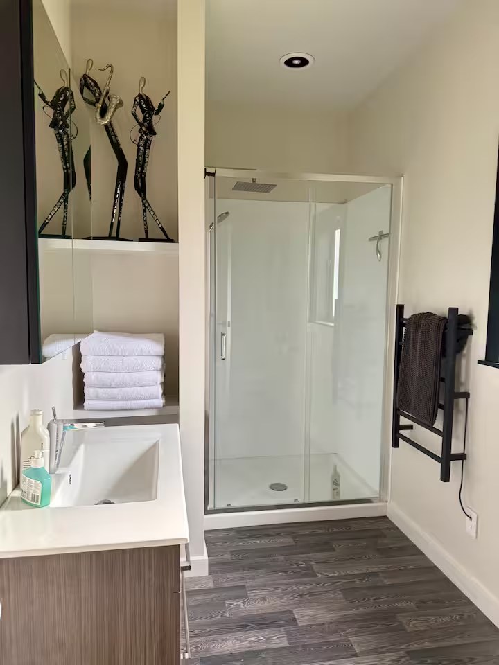 Freshen up at Possum House